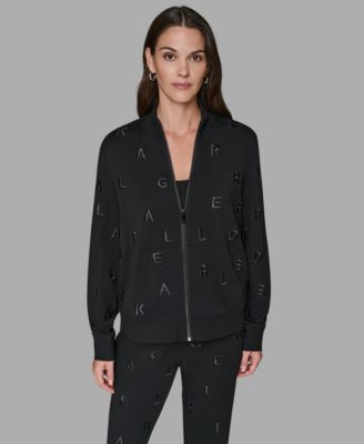 Women's Mock Neck Front Zipper Jacket