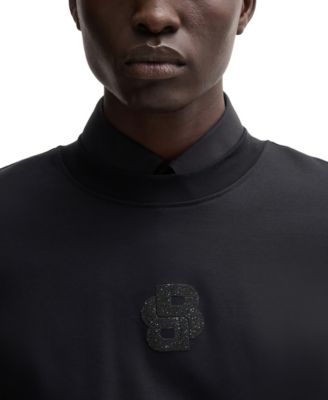 Men's Relaxed Fit Monogram Cotton Sweatshirt