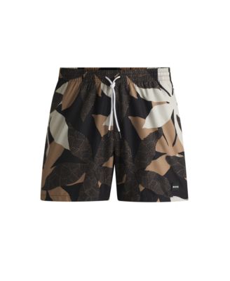 Men's Quick-Dry All-Over Print Swim Shorts