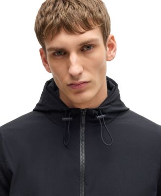 Men's Knitted Details Softshell Jacket