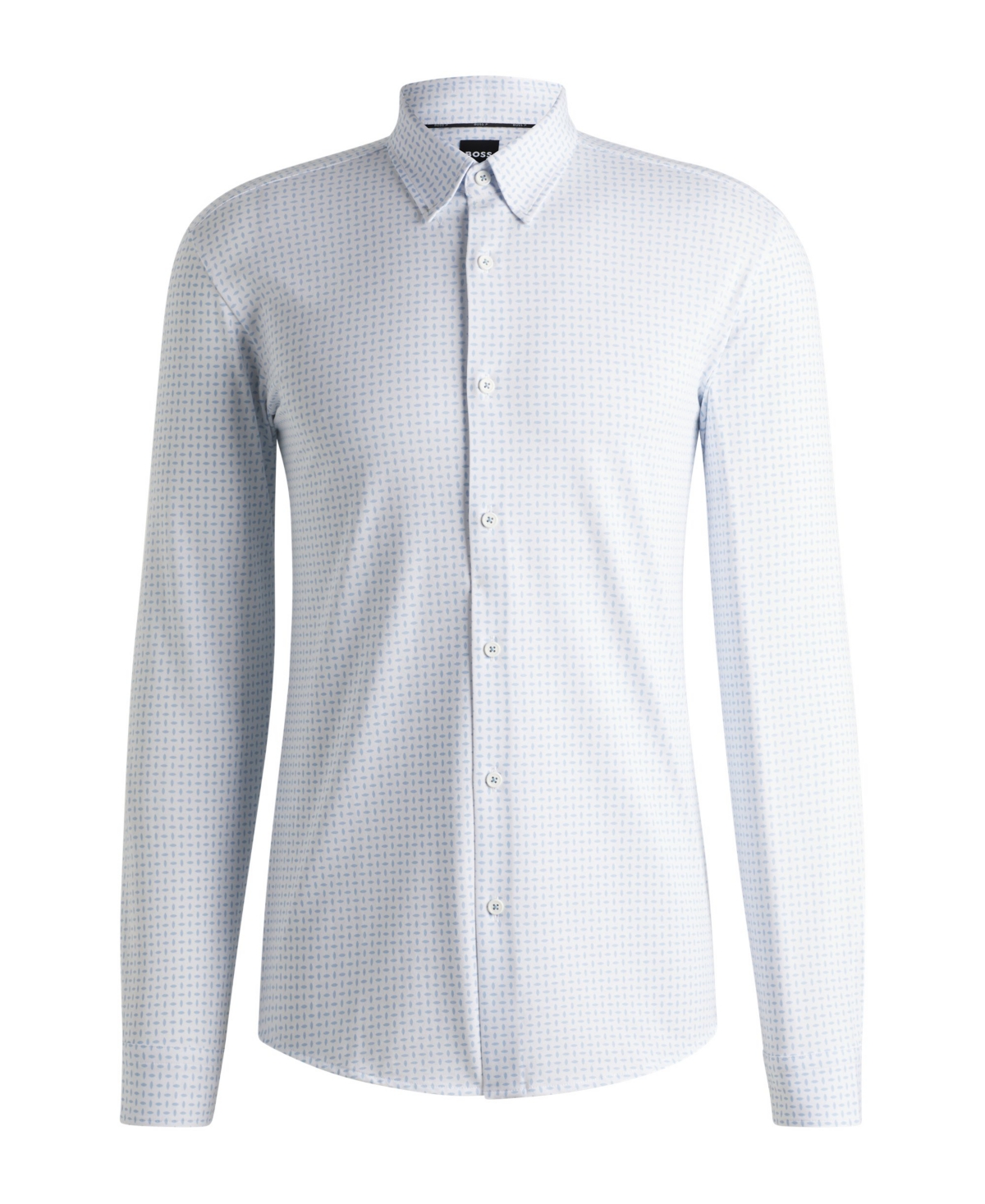 Boss by Hugo Men's Printed Cotton Blend Slim-Fit Dress Shirt