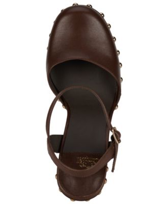 Women's Extrovert Wooden Platform Pumps