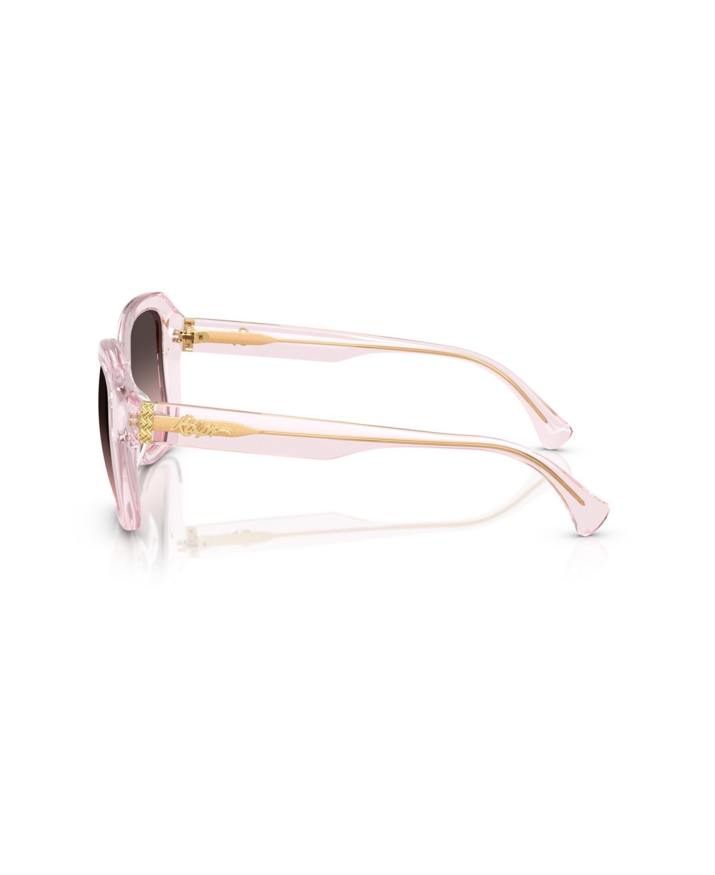 Женские солнцезащитные очки Ralph by Ralph Lauren Square Sunglasses, RA5321U, цвет: Розовый — фото 4