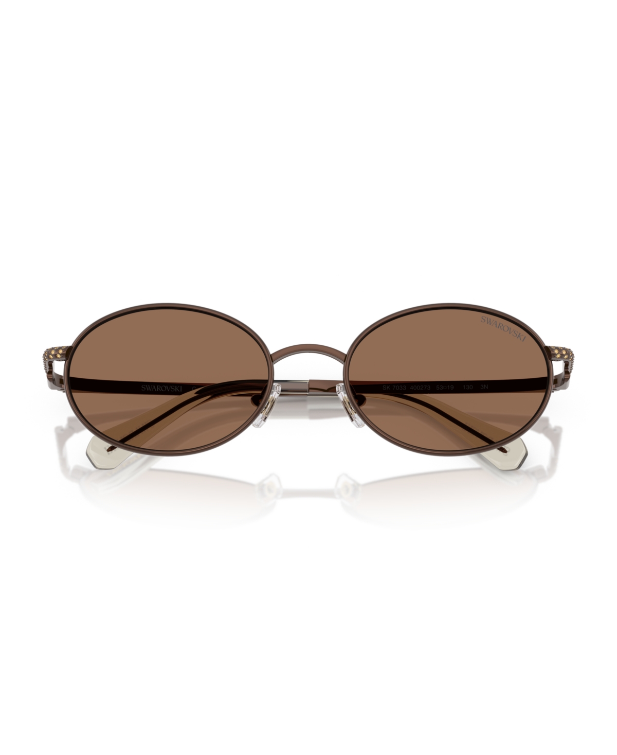 Swarovski Women's Oval Sunglasses, Sk7033