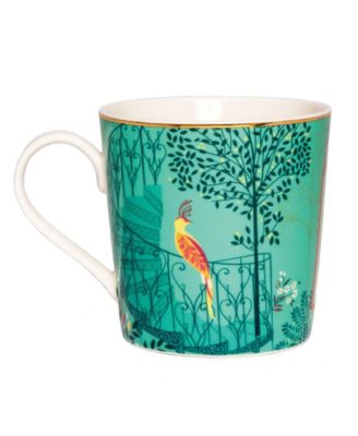 Sara Miller India Assorted Mugs, Set of 4