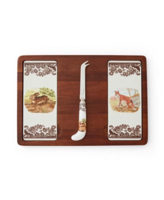 Woodland 2-Piece Cheese Board & Knife Set