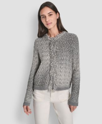 DKNY Jeans - Petite Long-Sleeve Cardigan