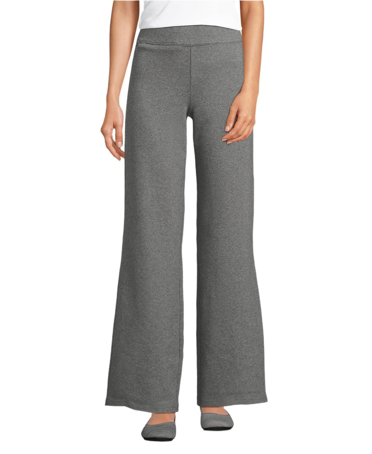 Women's Tall Starfish High Rise Pull On Wide Leg Pocket Pants