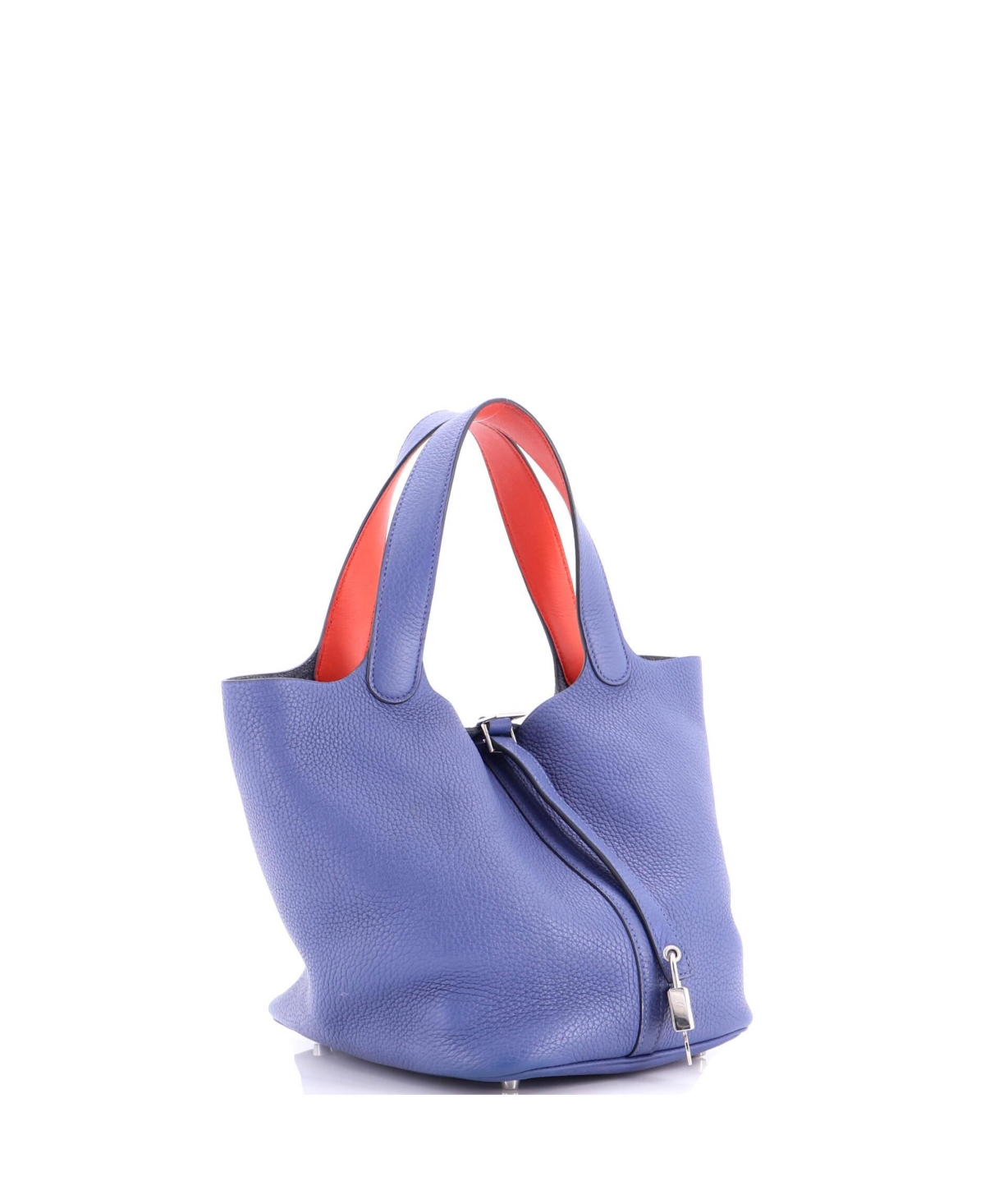 Pre-Owned HERMES Mm Eclat Picotin Lock Bag Clemence