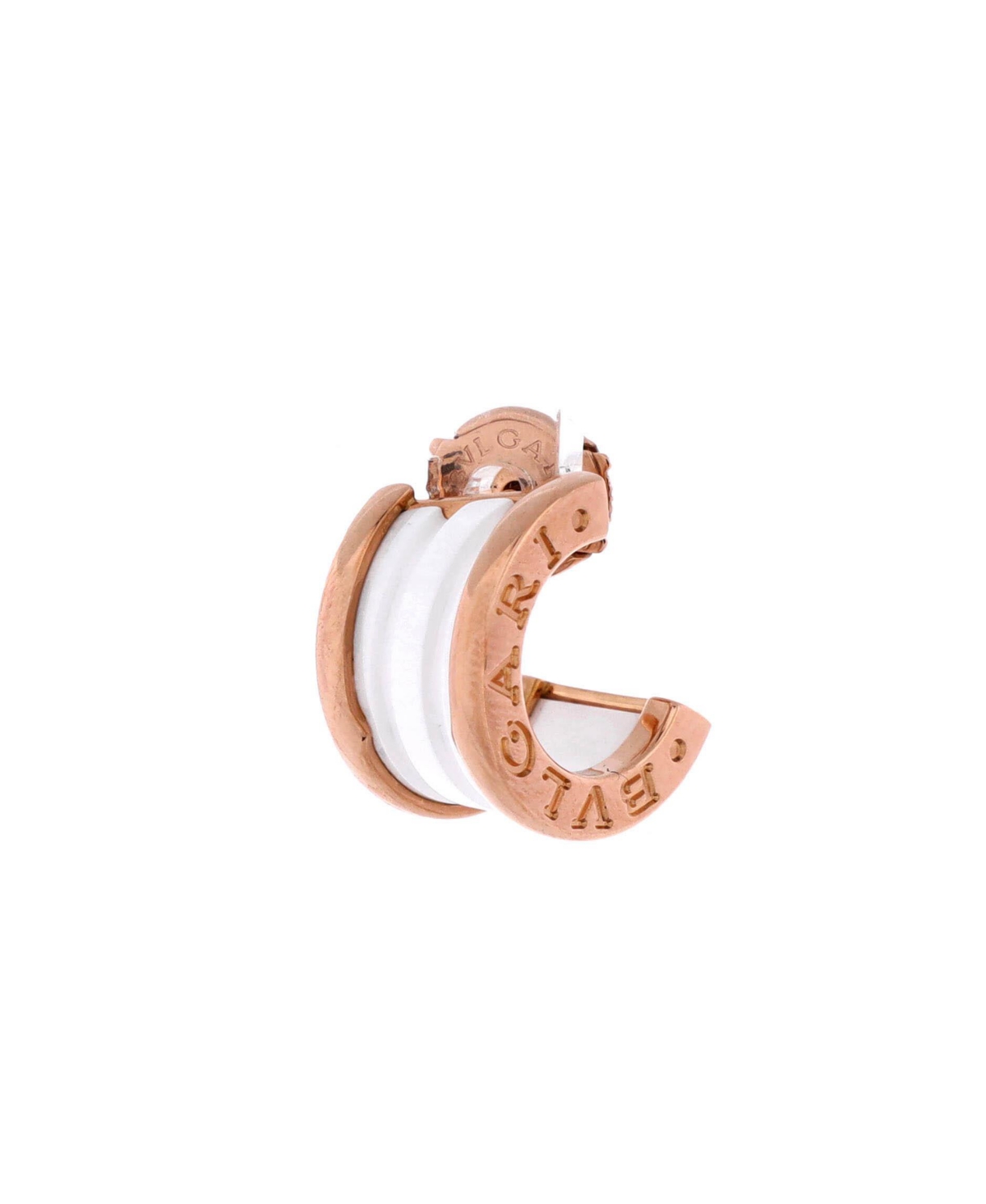 Pre-Owned Bvlgari B.Zero1 Hoop Earrings