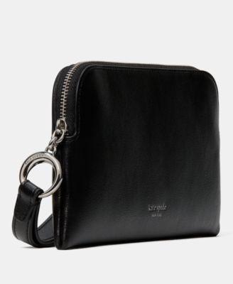 Halo Fine Grain Leather Zipper Wallet