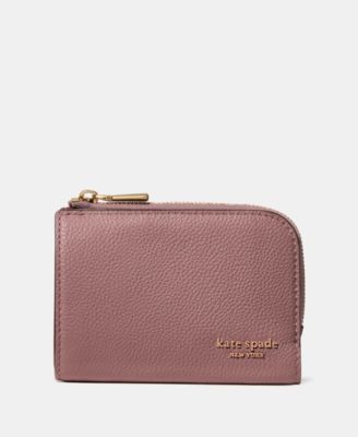 Devin Pebbled Leather Compact Wallet