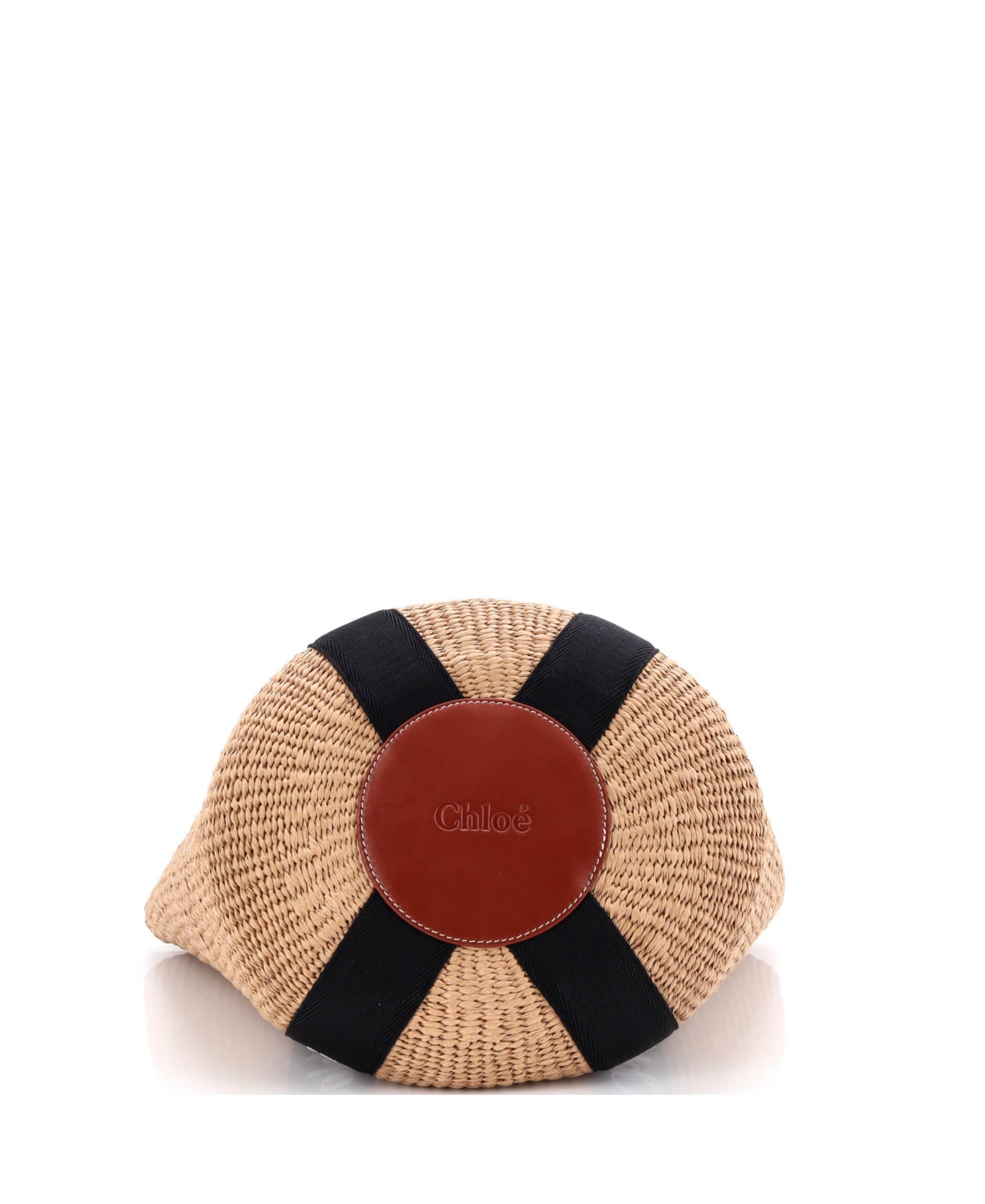 Pre-Owned Chloe Large x Mifuko Woody Tote Raffia