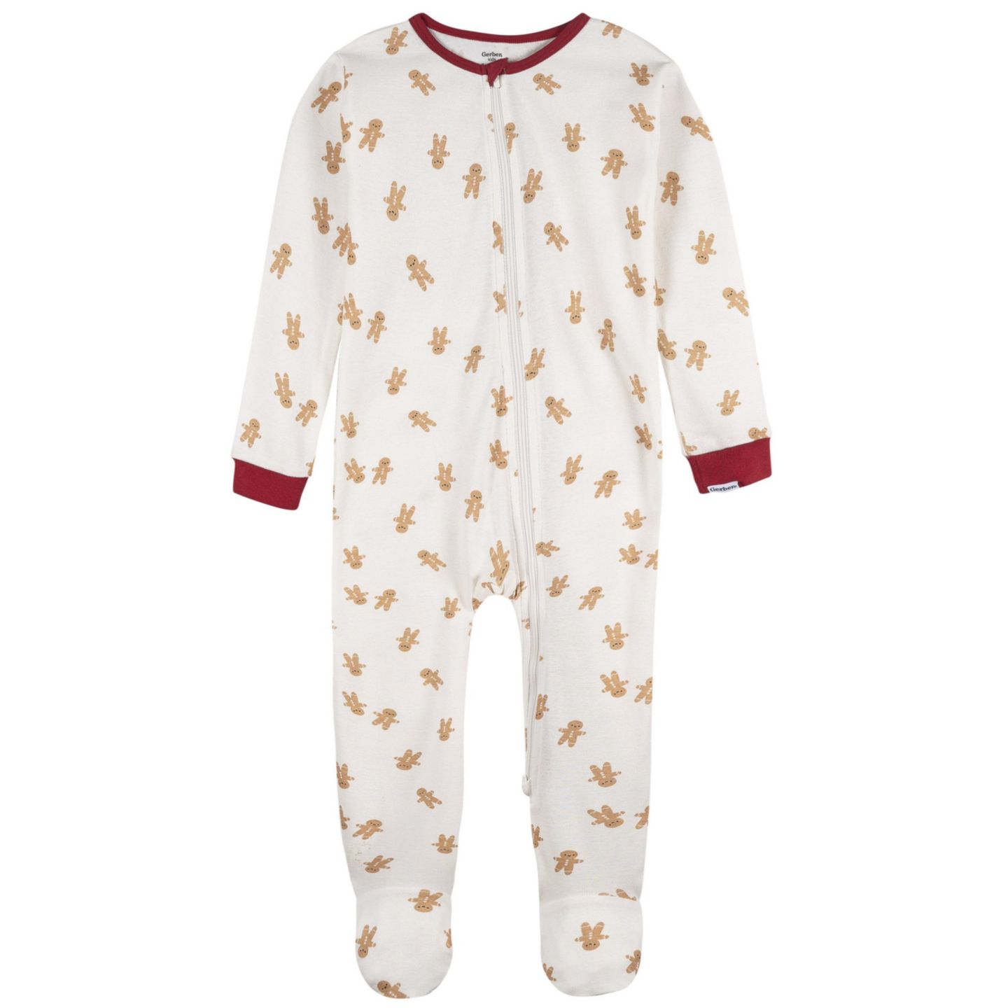 Пижама Fitting, с закрытыми ножками, 2 предмета — Gerber, цвет: Gingerbread — фото 3