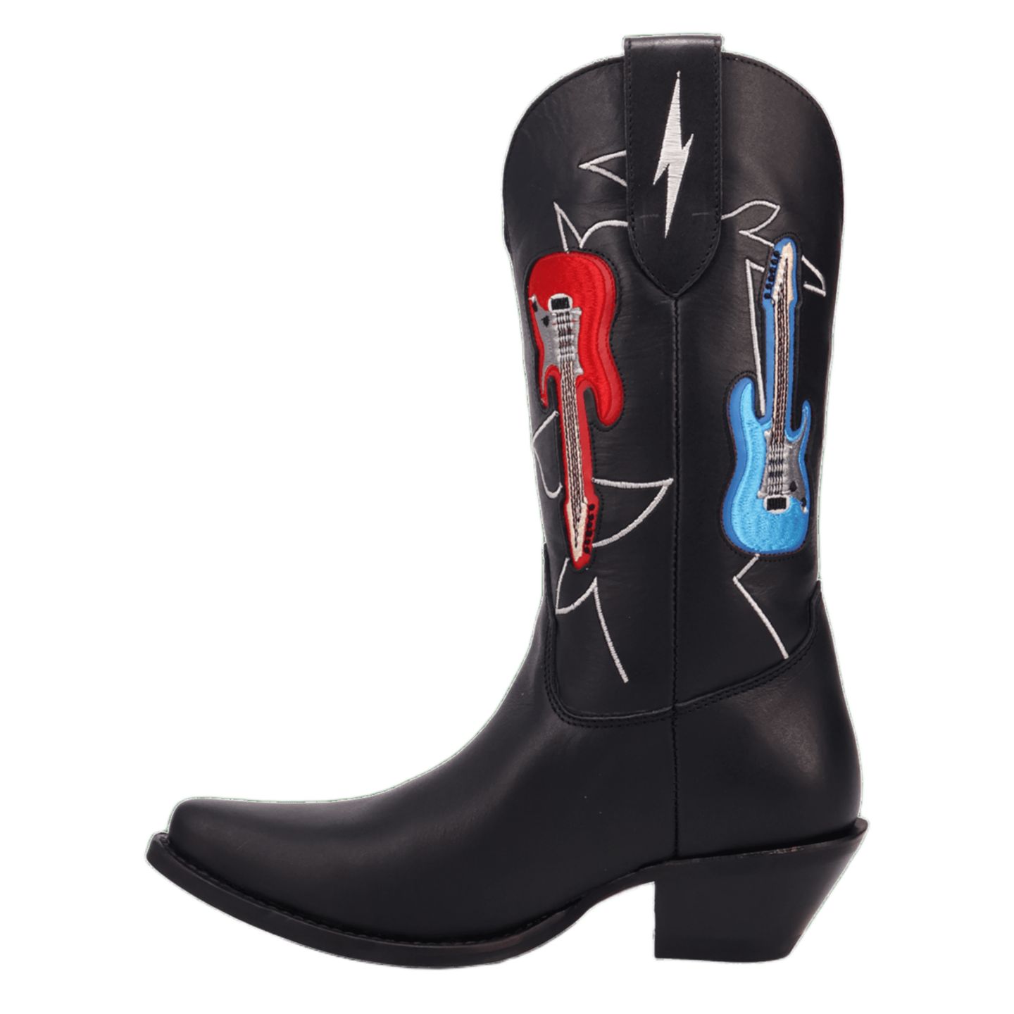 Женские ботинки Dingo Jukebox Leather Boot, цвет: Чёрный — фото 5