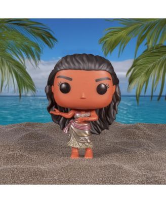 Disney Princess POP Vinyl Figure | Moana (Gold) with Pin
