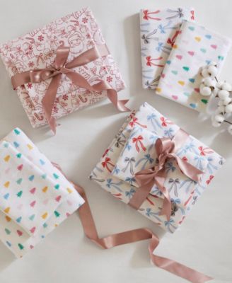 Novelty Printed Flannel 3-Pc. Sheet Set, Twin XL