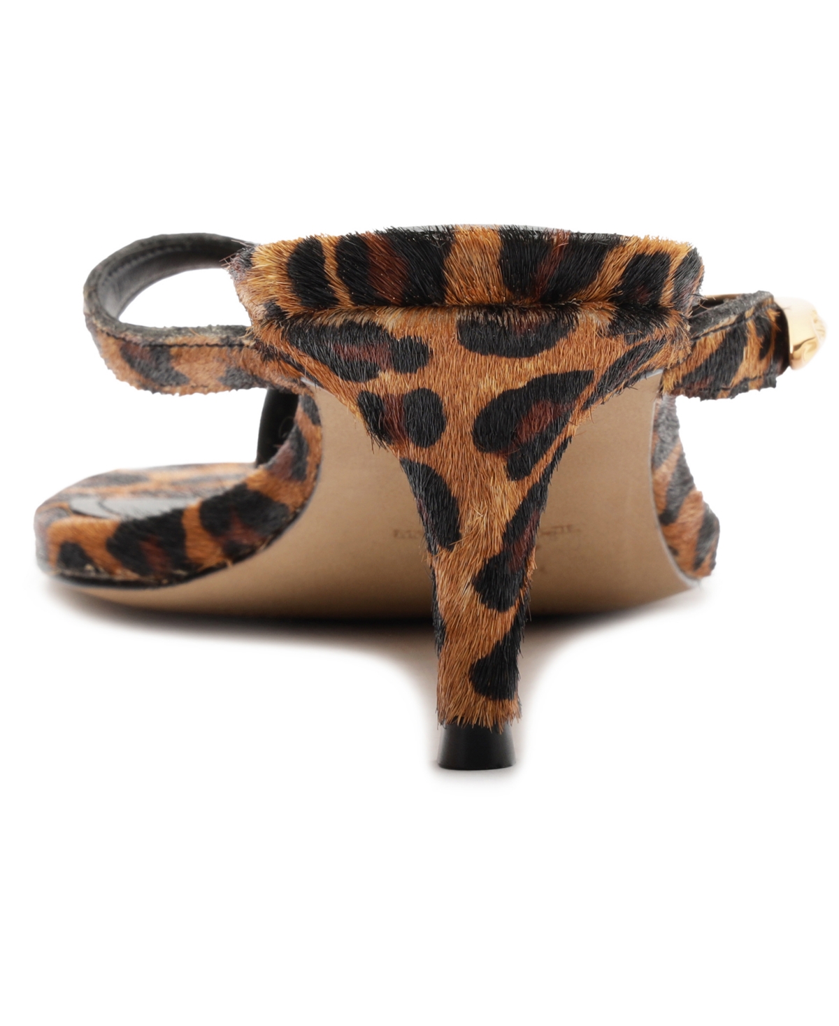 Arezzo Gia Mid Genuine Calf Hair Flip Flop In Brown