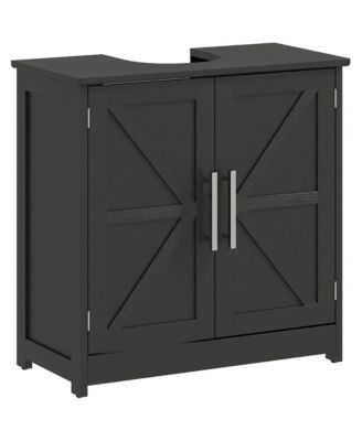 Pedestal Sink Storage Cabinet, Bathroom Sink Cabinet, Light