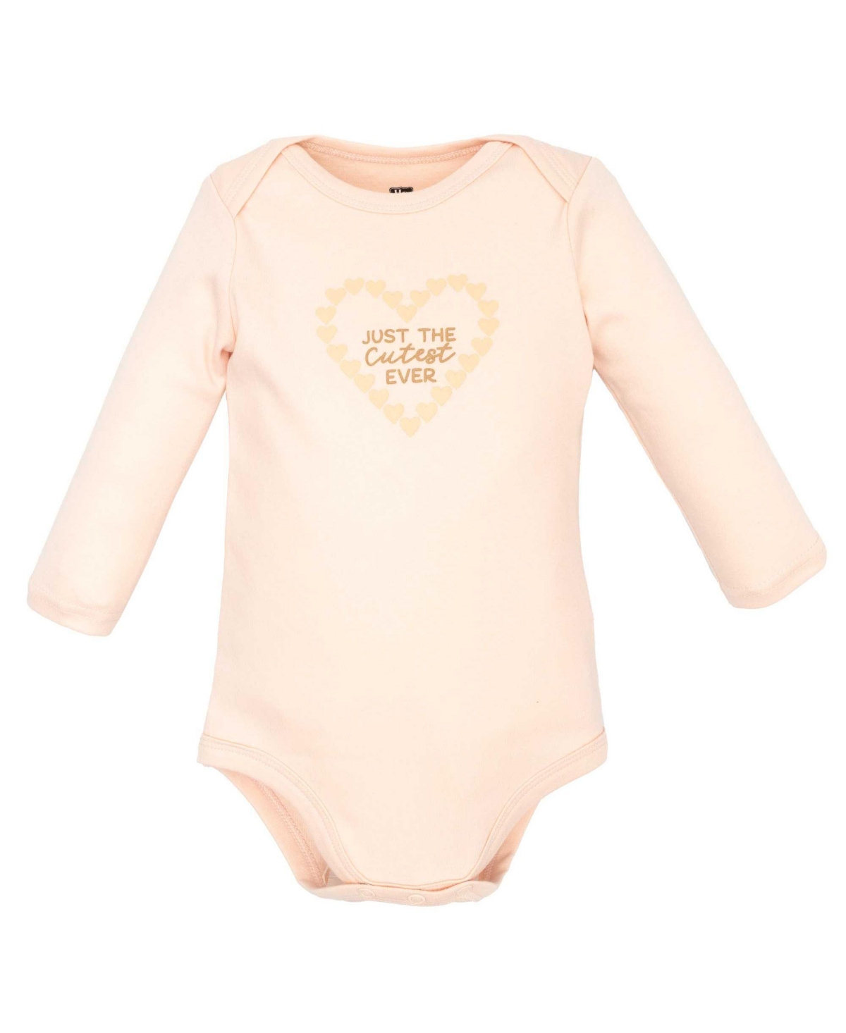 Hudson Baby Girls Cotton Layette Set, Floral Brown Bear, 9-12 Months