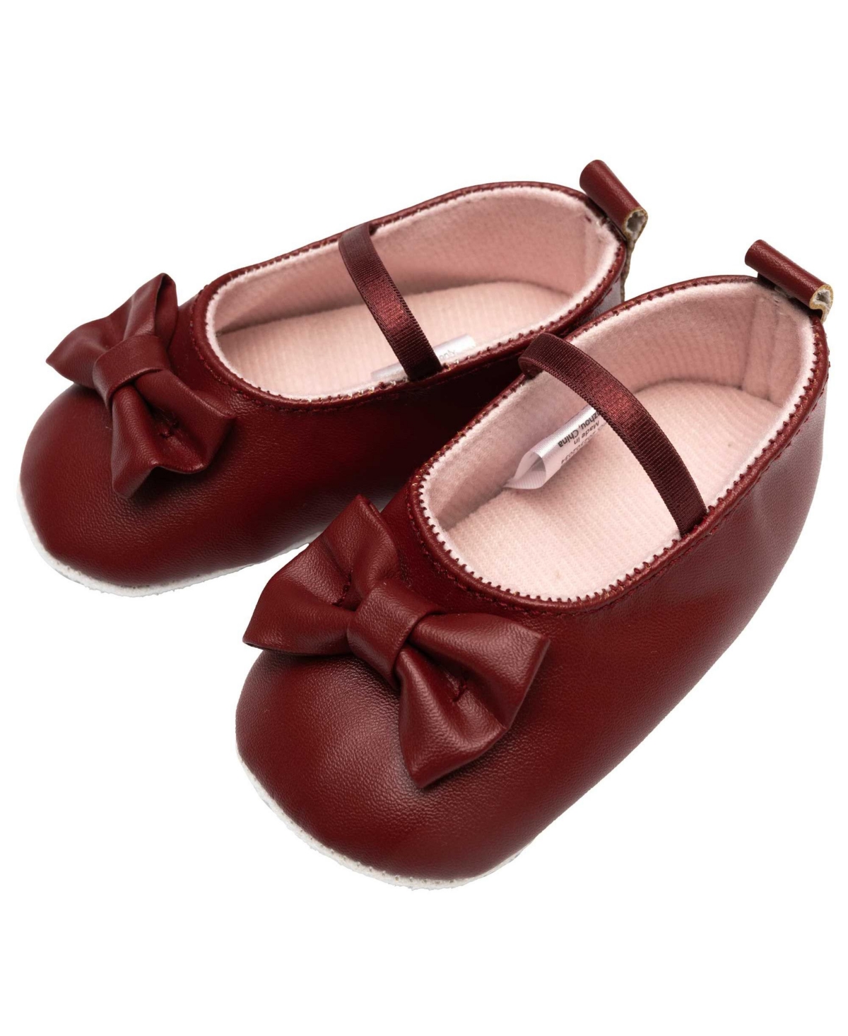 Hudson Baby Girls Cotton Bodysuit, Pant and Shoe Set, Sweetheart Bows, 9-12 Months