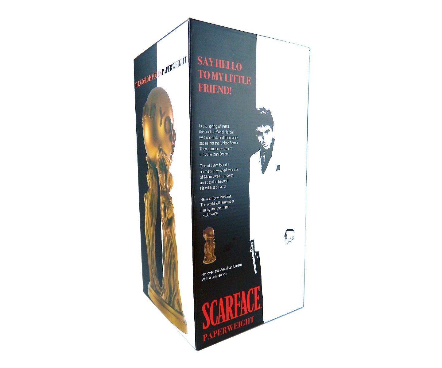 Детские фигурки Surreal Entertainment Scarface The World is Yours 12" Collectible Statue, 1-Piece, 14 Years & Up — фото 7