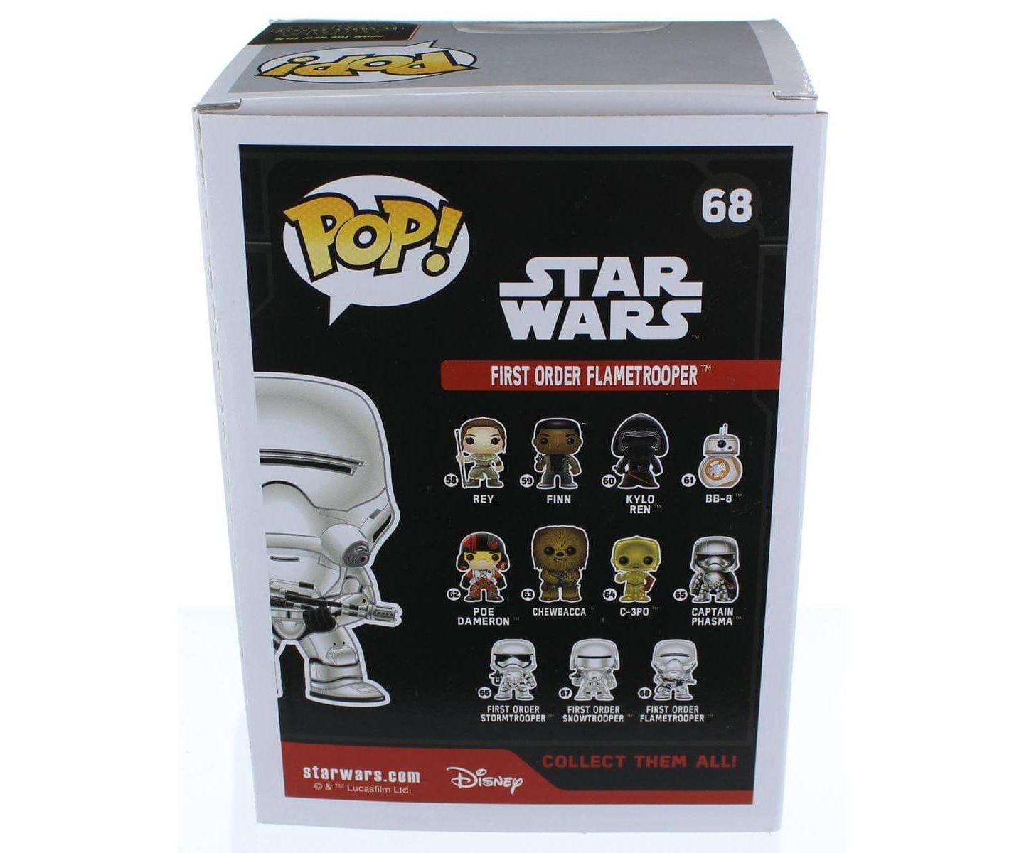 Детская фигурка Funko Pop! Star Wars First Order Flametrooper 3.75" Vinyl Figure — фото 3
