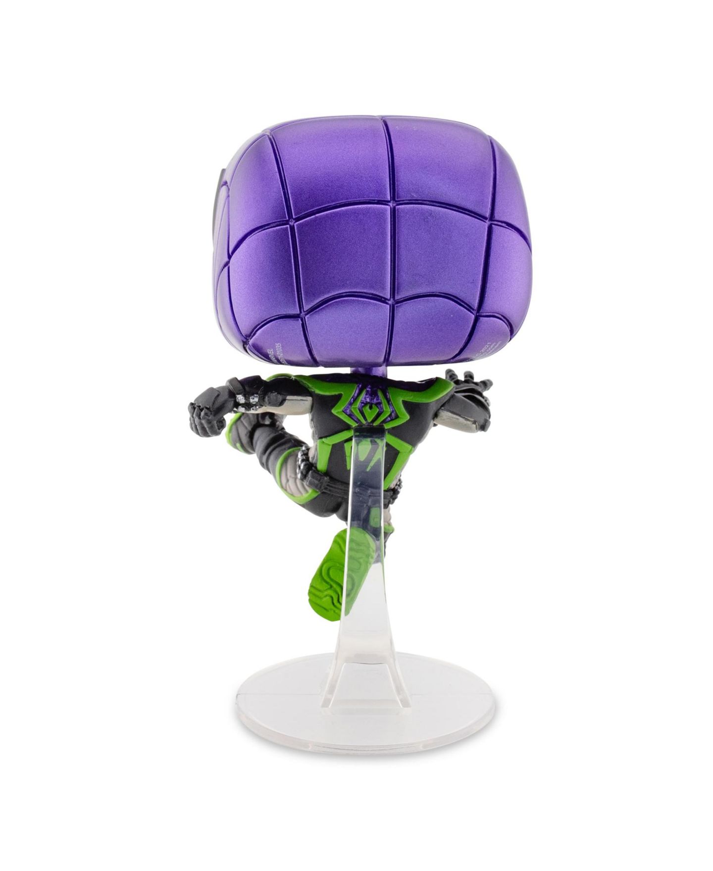 Детская фигурка Funko Pop! Miles Morales Purple Reign Suit 3.75" Stylized Vinyl Figure, Ages 3+ — фото 5