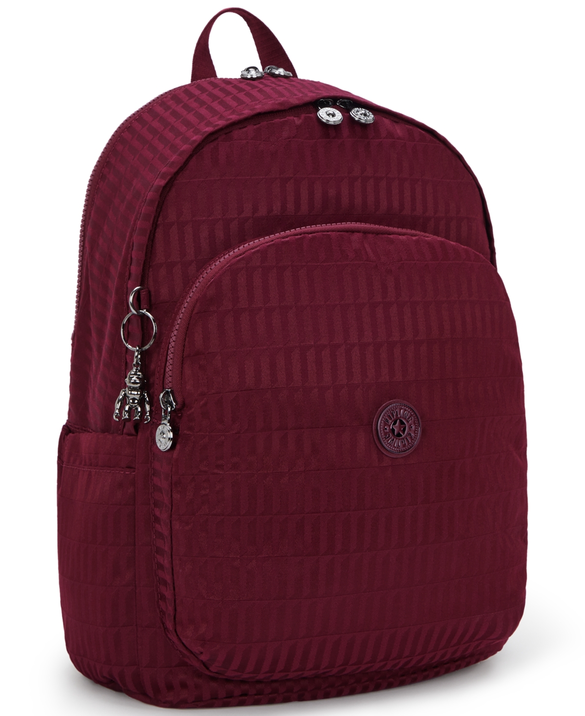 Kipling Delia Medium Laptop Backpack In Red