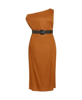 Women's Plus Size Millie Linen Maxi Dress