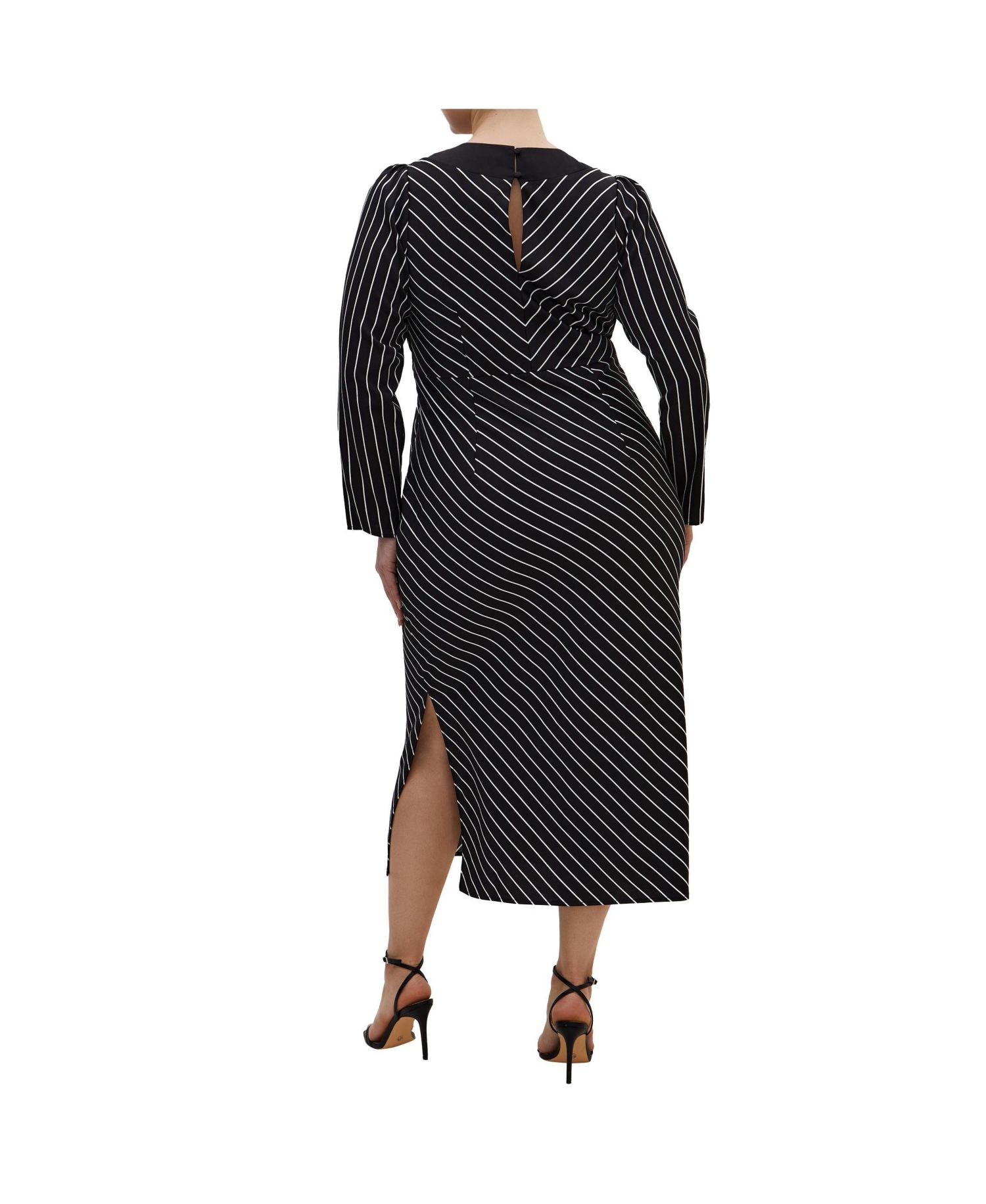 Plus Size Enya Border Dress