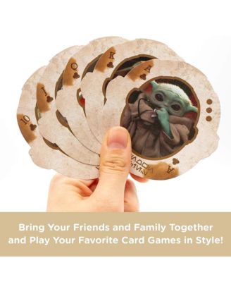 Wars The Mandalorian The Child Shaped Playing Cards