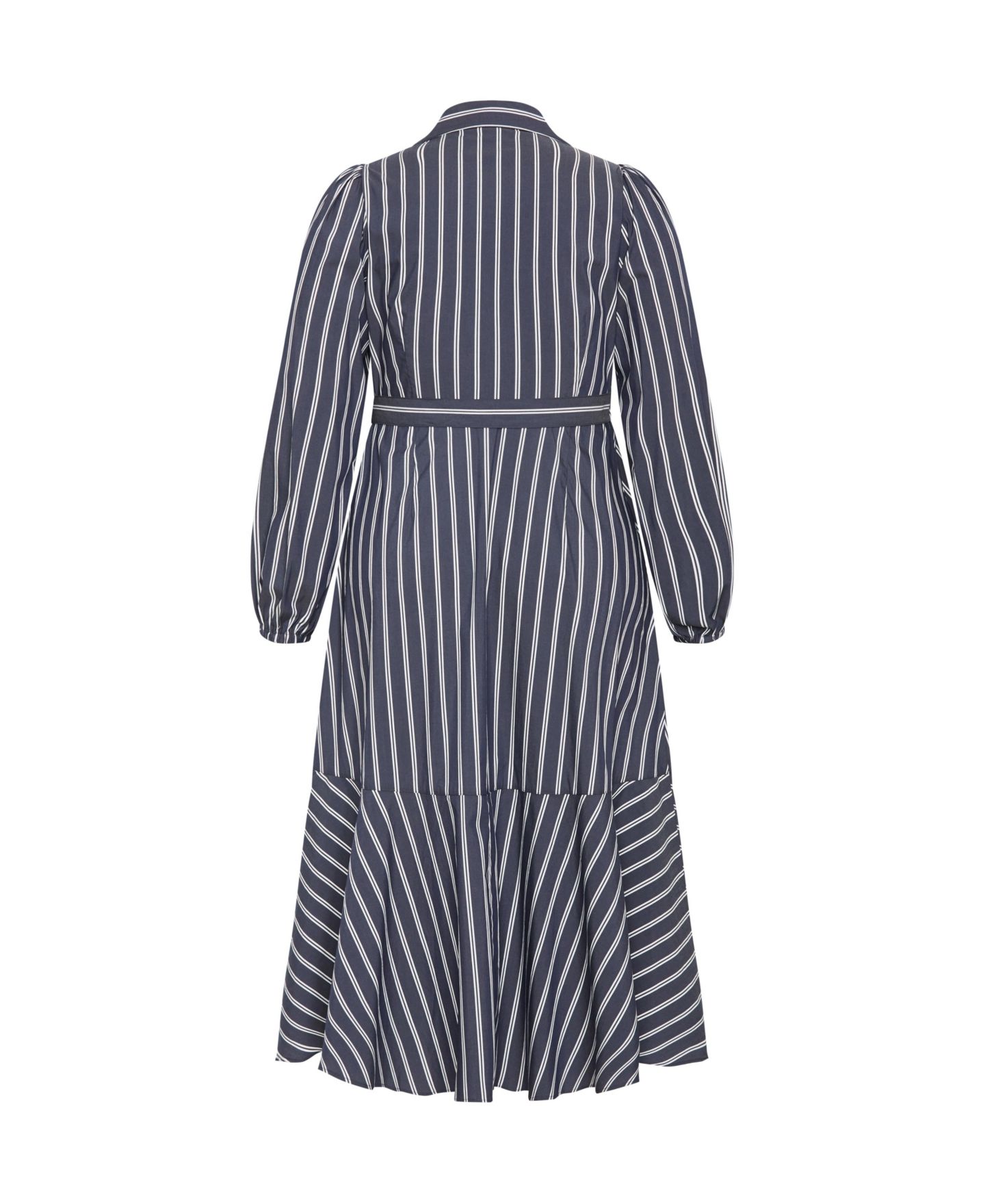 Женское платье CITY CHIC Plus Size Selena Wrap, цвет: Тёмно-синий — фото 4