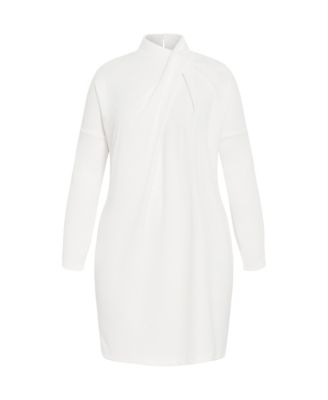 Women's Wrap Neck Dress