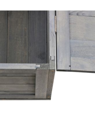 Box Turtle Habitat Lockable 36" L x 24" W x 12.5" H, Cedar Wood