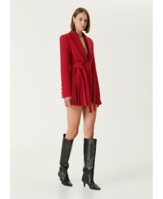 Women's Wool-Blend Jacket Dress