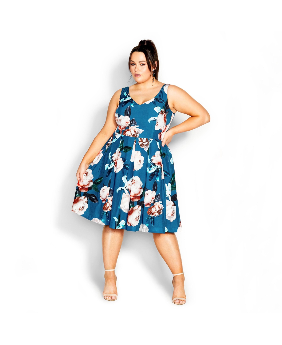 City Chic Women's Sandra Dress