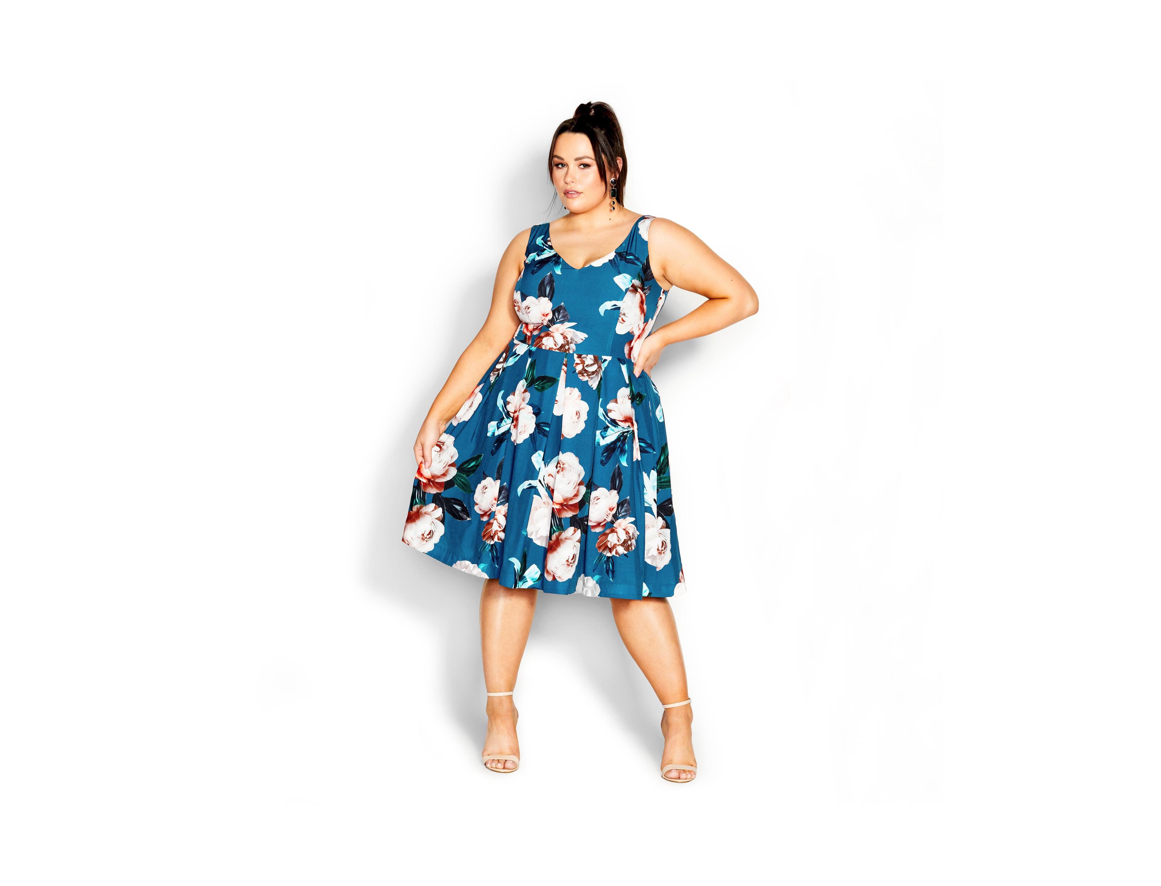 City Chic Women's Sandra Dress