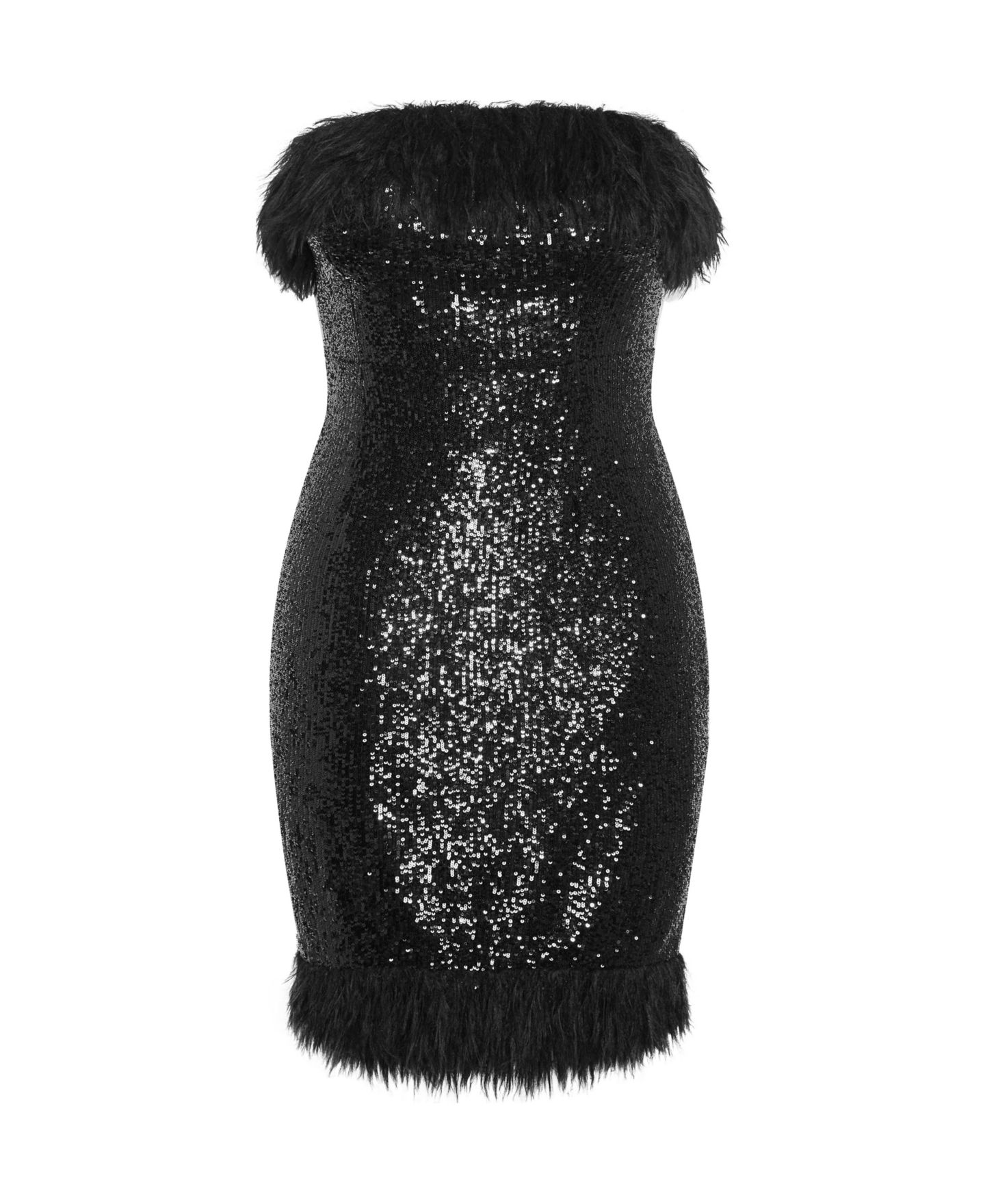 Женское платье CITY CHIC Plus Size Ezra, цвет: Чёрный — фото 4
