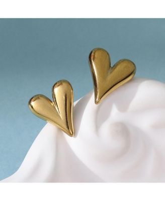 Women's The Danity-Amore Stud Earrings - California Gold