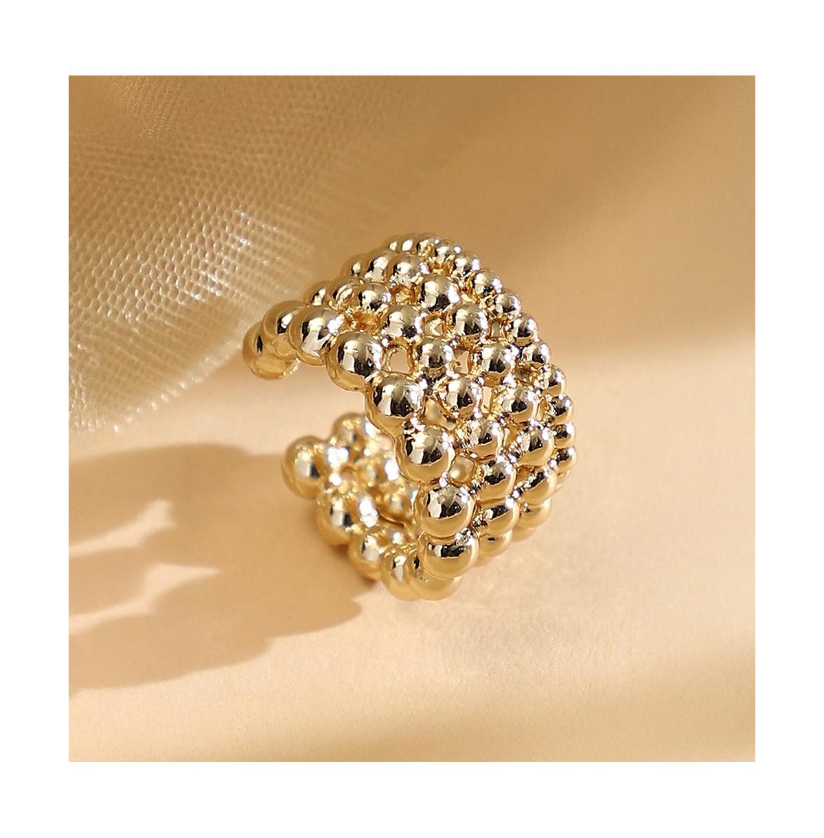 Women's The Dewdrop Statement Ring - California Gold