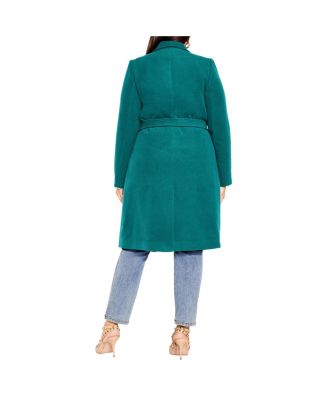 Plus Size Sassy Military Coat