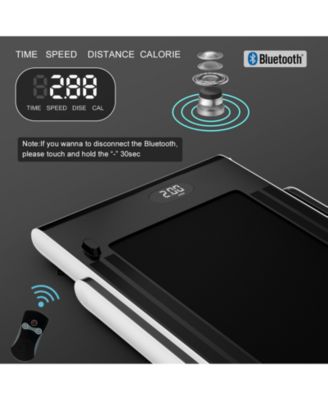 2.25HP 2 in 1 Folding Treadmill with APP Speaker Remote Control