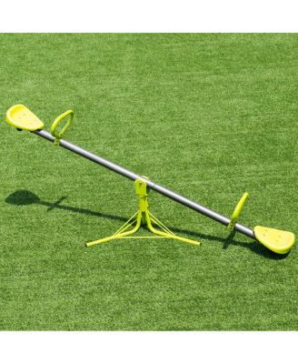 Kids Seesaw Swivel Children Teeter Totter Outdoor Play Set for 2 Children