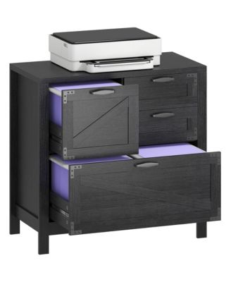 4 Drawer File Cabinet Filing Cabinet for Letter/A4/Legal Files