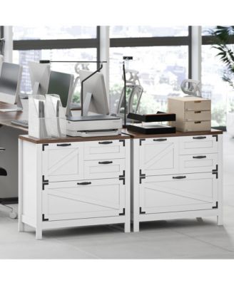 4 Drawer File Cabinet Filing Cabinet for Letter/A4/Legal Files