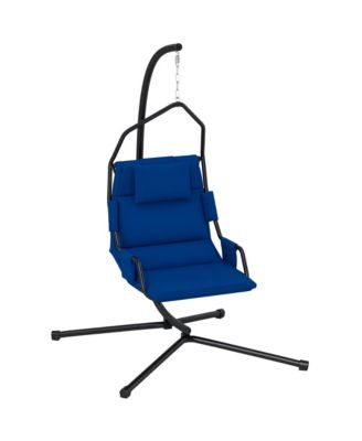 Hanging Hammock Swing Chair with PA Coating Cushion, Dark