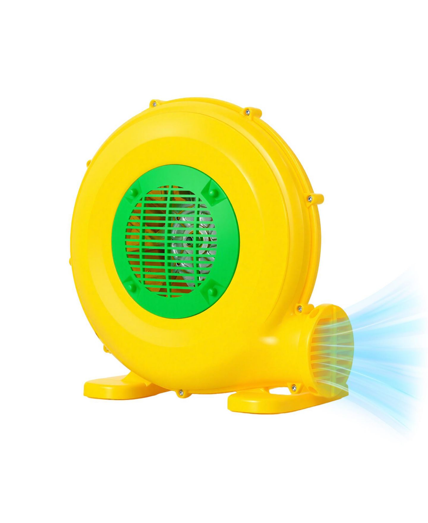 Детская игрушка SUGIFT 480W Bounce House Blower with Handle and Ground Stakes, цвет: Жёлтый — фото 10