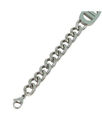 Women's The Curved-Link Chain Bracelet - Metallic Silver