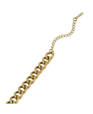 Women's The Curved-Link Chain Bracelet - California Gold